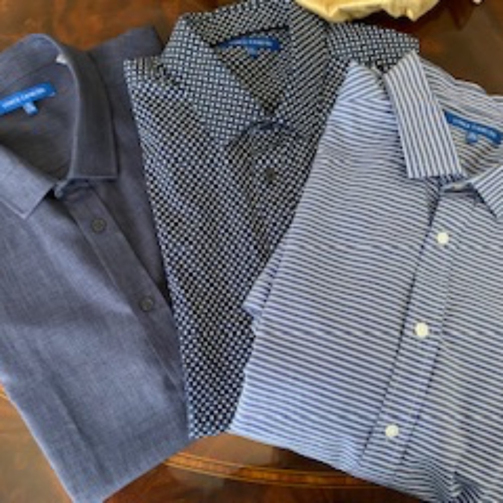 Vince Camuto men's Xl short sleeve shirts